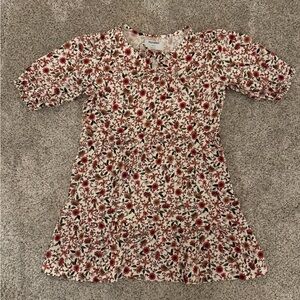 Old Navy Kids Dress with Jewel Tone Floral Pattern‎